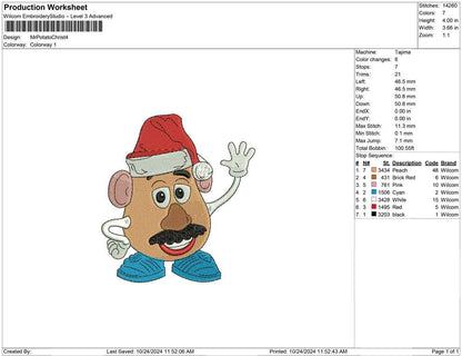 Mr Potato Christ