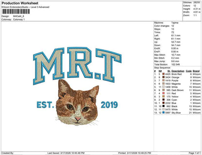 Mr T cat