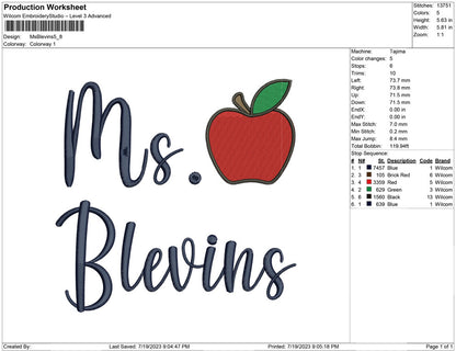 Ms Blevins
