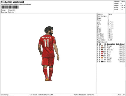 M salah