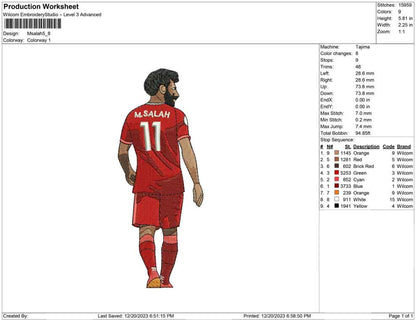 M salah