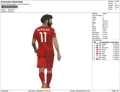 M salah