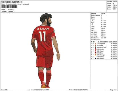 M salah