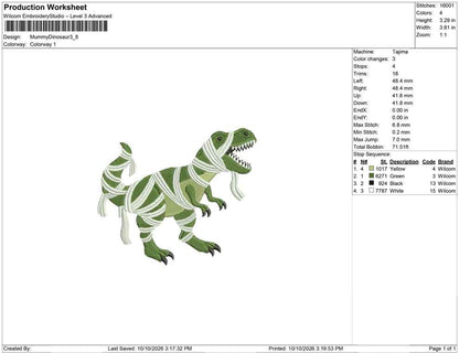 Mummy Dinosaur