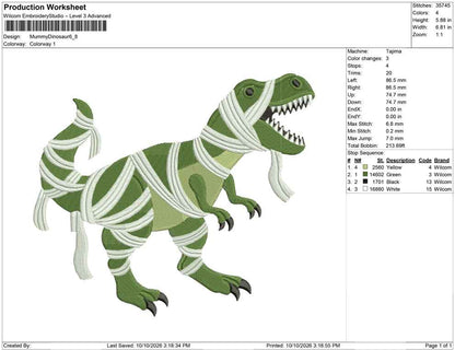 Mummy Dinosaur