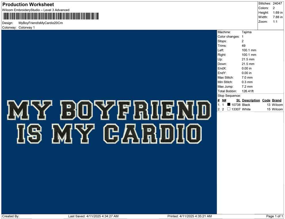 My Boy Friend Is My Cardio