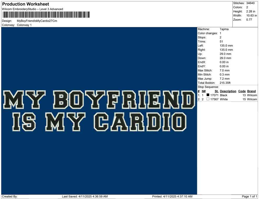My Boy Friend Is My Cardio