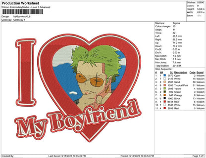 I love my boyfriend