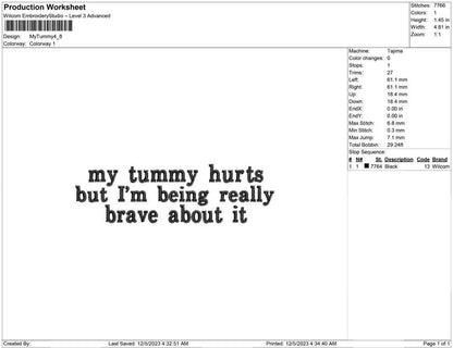 My tummy