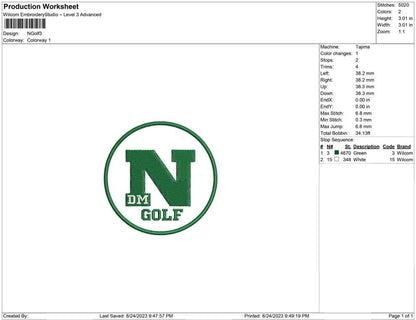 NGolf logo