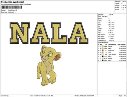 Nala Walk
