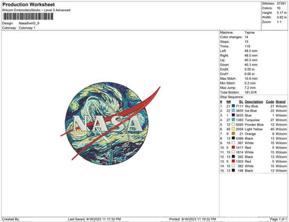 Nasa Swirl