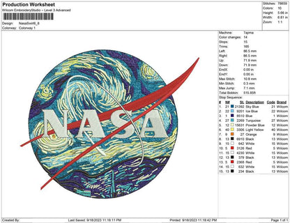 Nasa Swirl