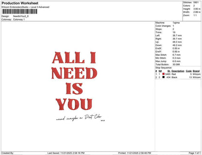 Need Is You