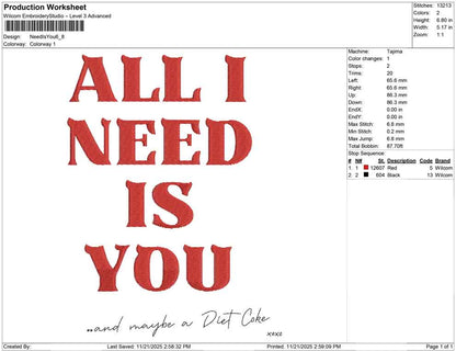 Need Is You