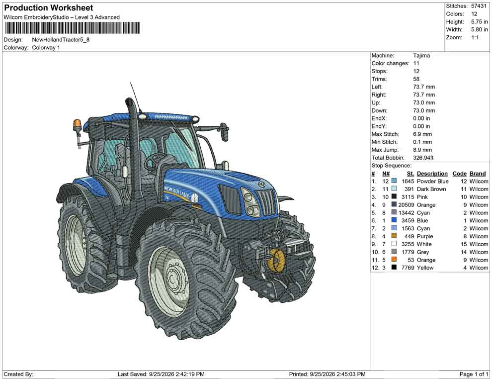 New Holland Tractor