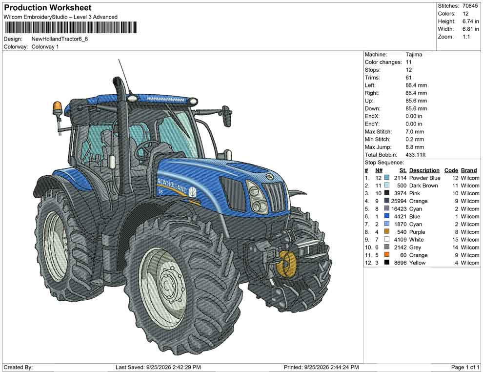 New Holland Tractor