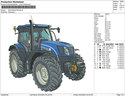 New Holland Tractor