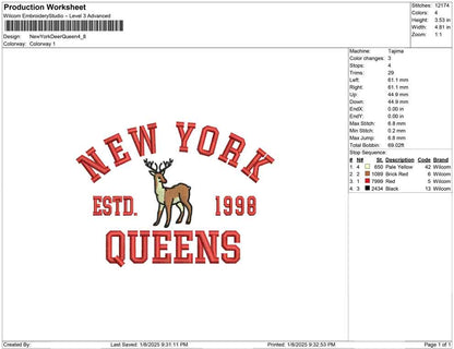 New York Deer Queen