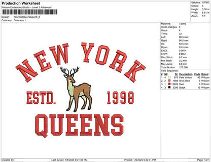New York Deer Queen