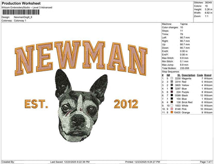 Newman Dog