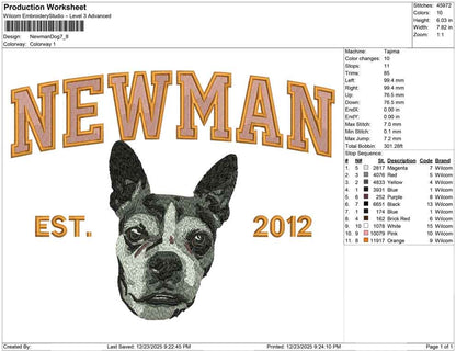 Newman Dog