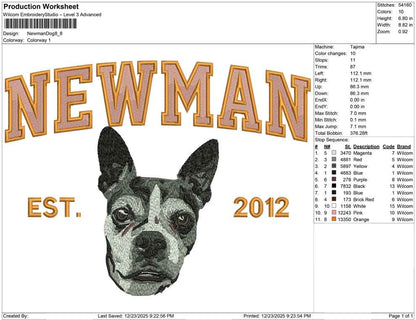 Newman Dog
