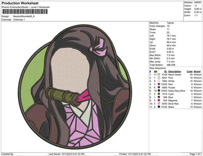 Nezuko Rounded