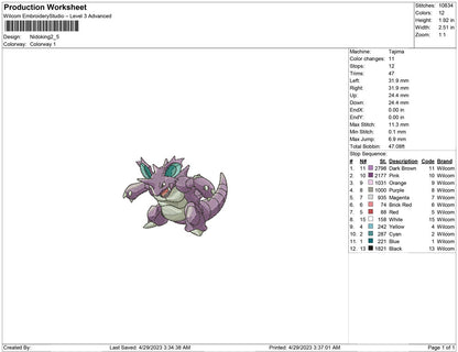 Nidoking