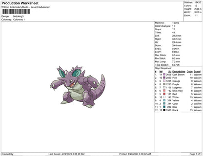 Nidoking