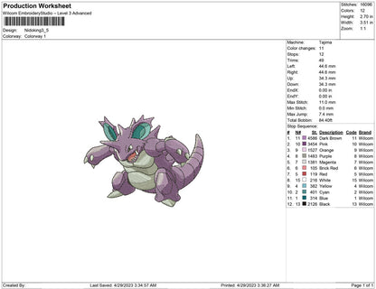 Nidoking