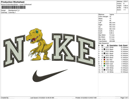 Nike Agumon