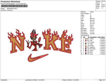Nike Alastor Fire