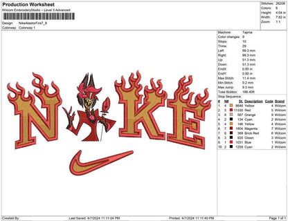 Nike Alastor Fire