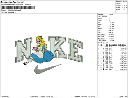 Nike Alice With Tea