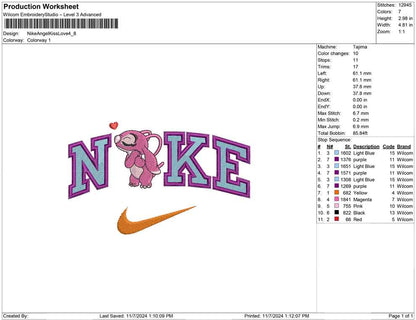 Nike Angel Kiss Love