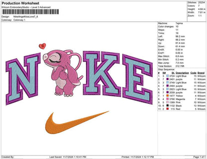 Nike Angel Kiss Love
