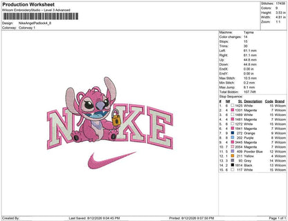 Nike Angel Padlock