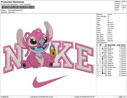 Nike Angel Padlock