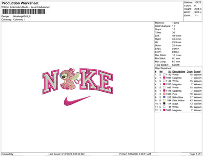 Nike Angel Stitch Sit