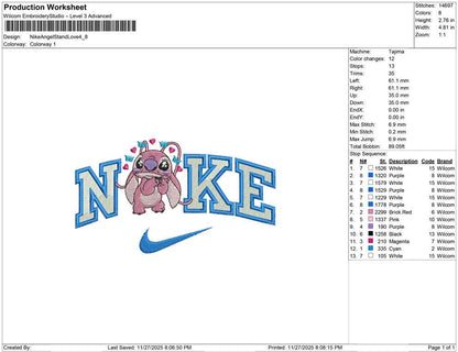 Nike Angel Stand Love
