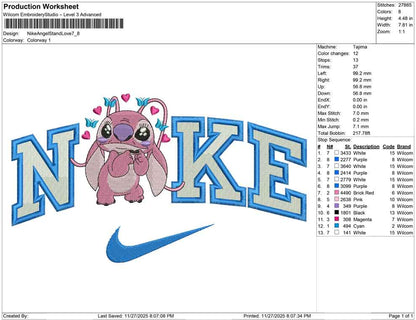 Nike Angel Stand Love