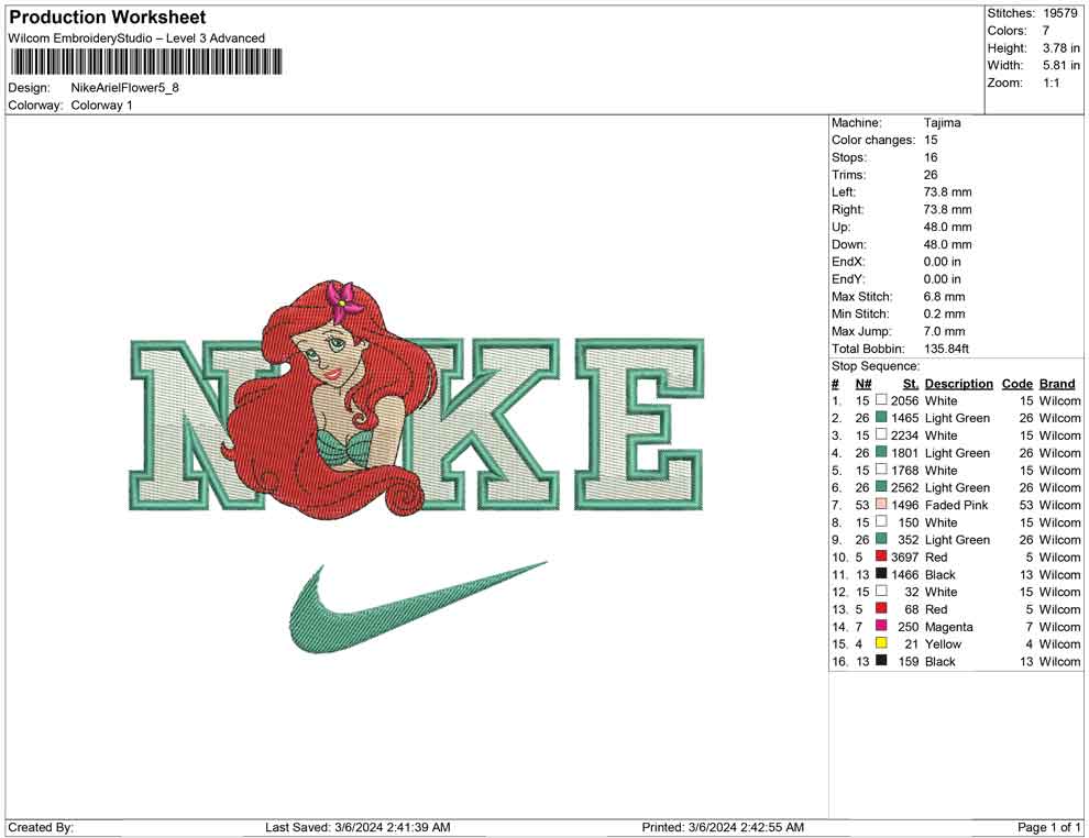 Nike Ariel Flower