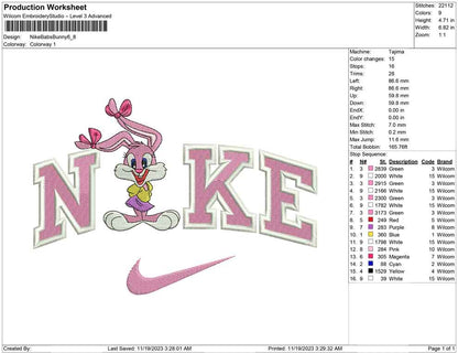 Nike Babs Bunny