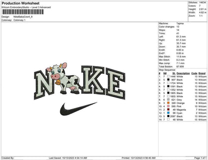 Nike Baby Cow