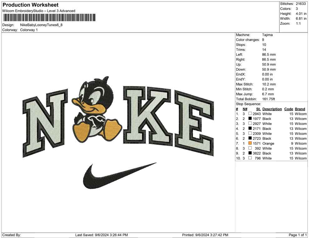 Nike Baby Looney Tunes