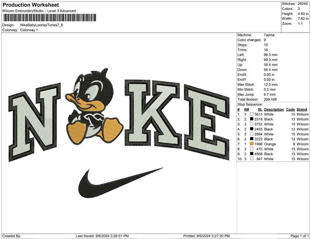 Nike Baby Looney Tunes