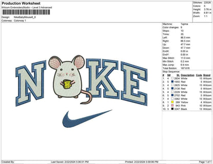 Nike Baby Mouse