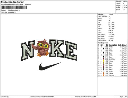 Nike Baby Owl