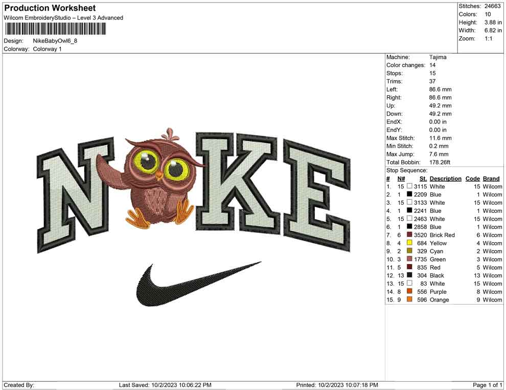 Nike Baby Owl